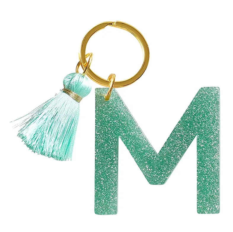 Acrylic Letter Keychain