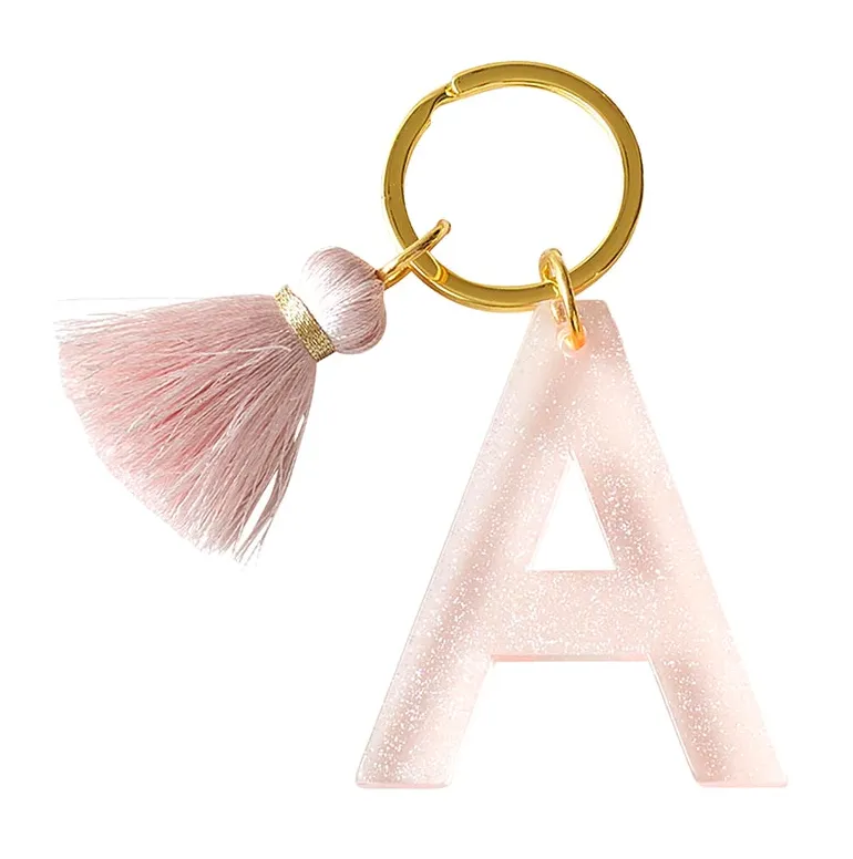 Acrylic Letter Keychain