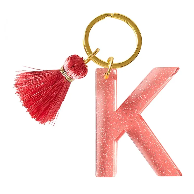 Acrylic Letter Keychain