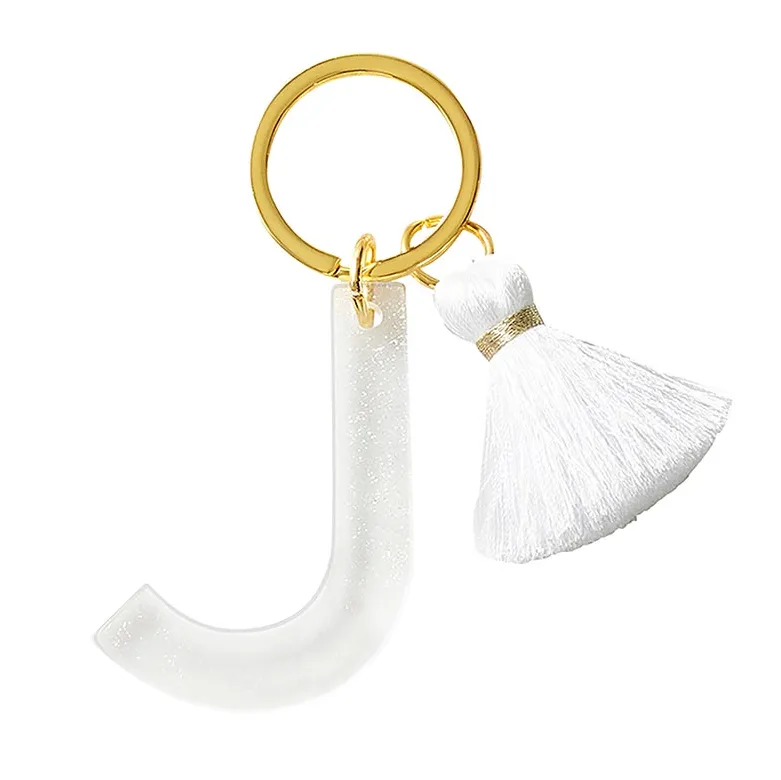 Acrylic Letter Keychain