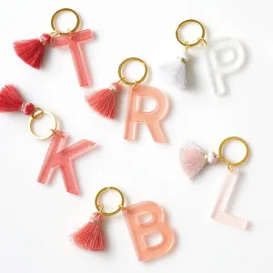 Acrylic Letter Keychain
