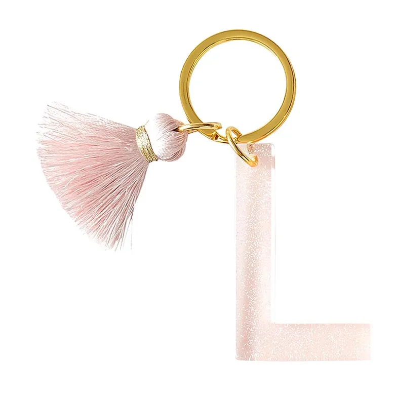 Acrylic Letter Keychain