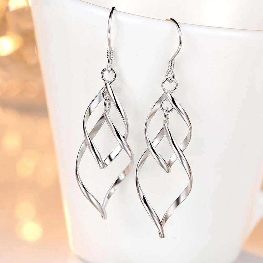 Brass 12 Pairs Drop Dangle Earrings boho Fashion Jewelry Vintage Statement Boho Bohemian Earrings Set for Women Girls