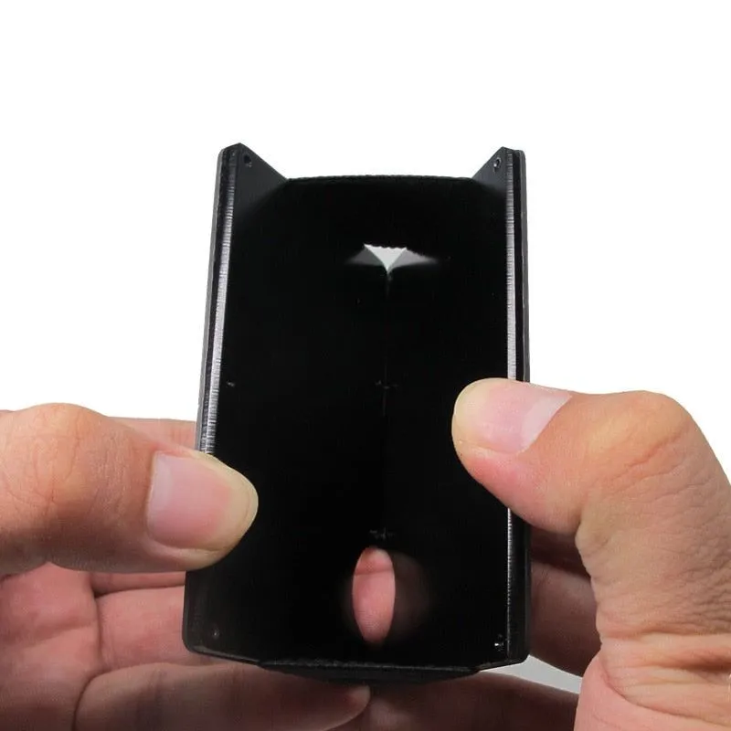 Carbon Fiber Metal Mini Slim Wallet - Men's Credit Card ID Holder With RFID