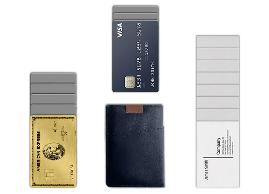 DAVEK CARDSLEEVE - NAVY (GIFT PACK ITEM)