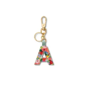 Garden Party Monogram Keychain