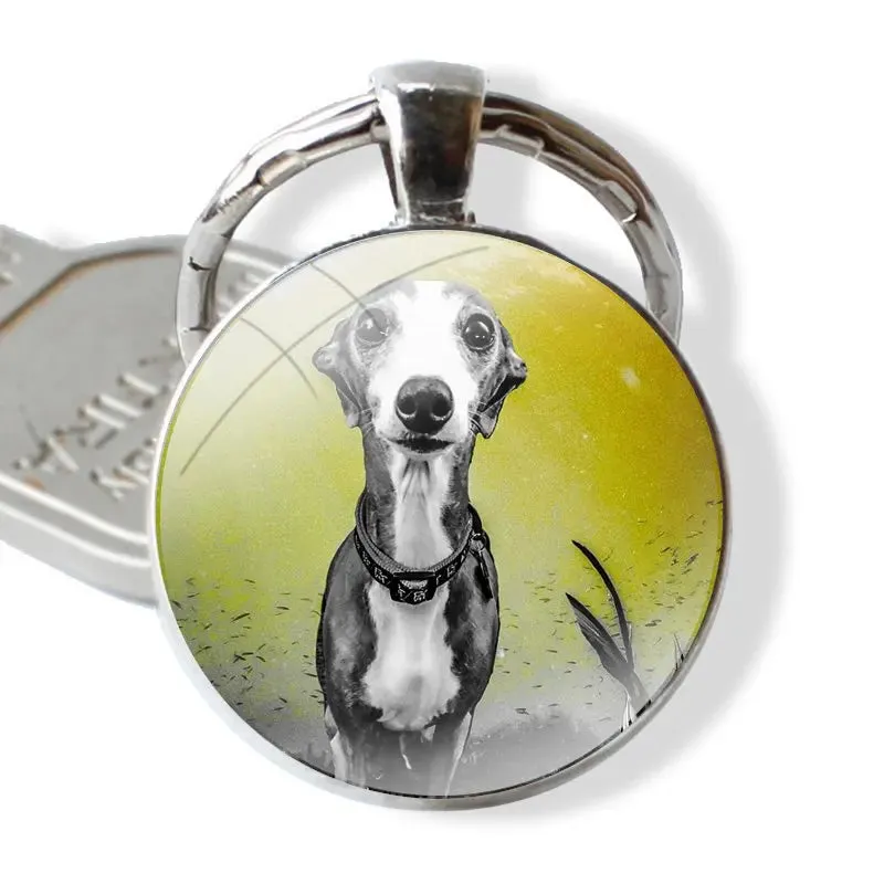 Greyhound Photo Keychains by Style's Bug
