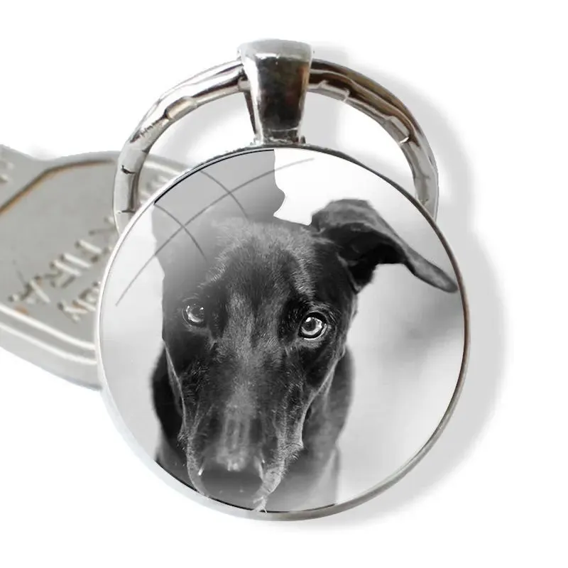 Greyhound Photo Keychains by Style's Bug
