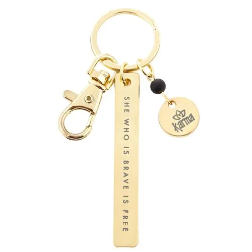 Karma Sentiment Keychains by Karma