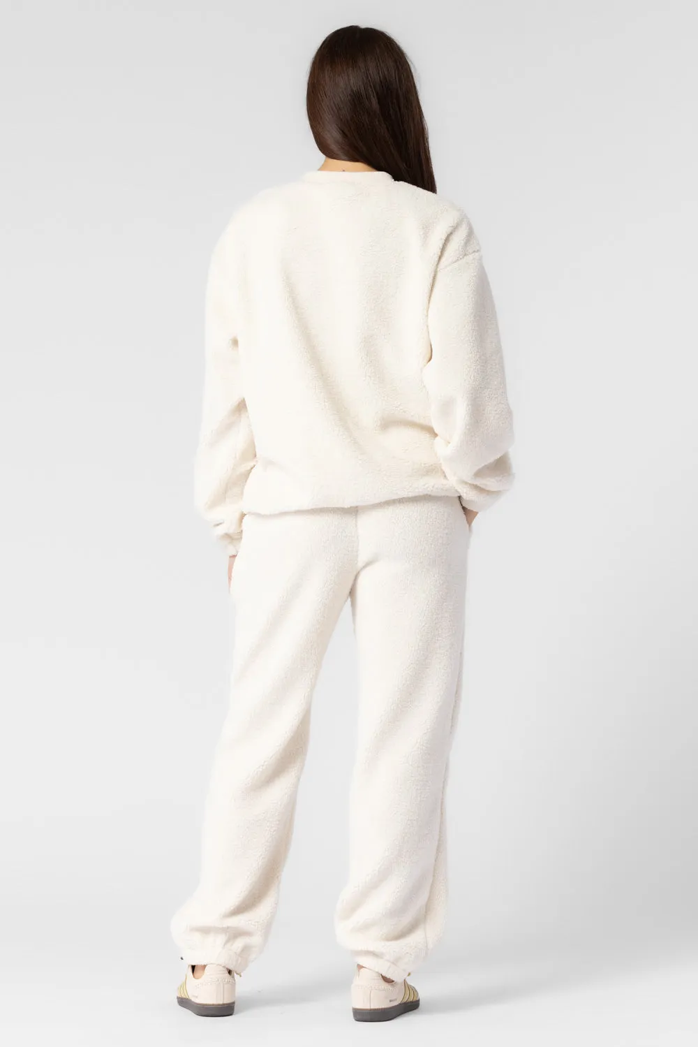 Knit Fleece Embroidered Set