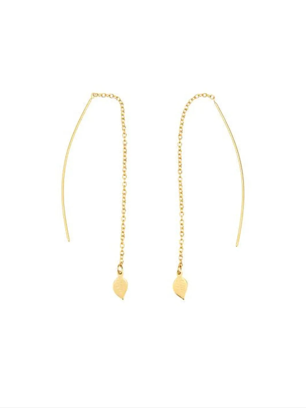 Leaf Drop Earrings