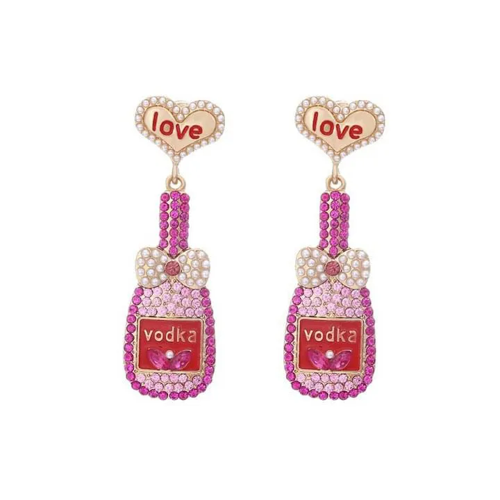Love Vodka Earrings