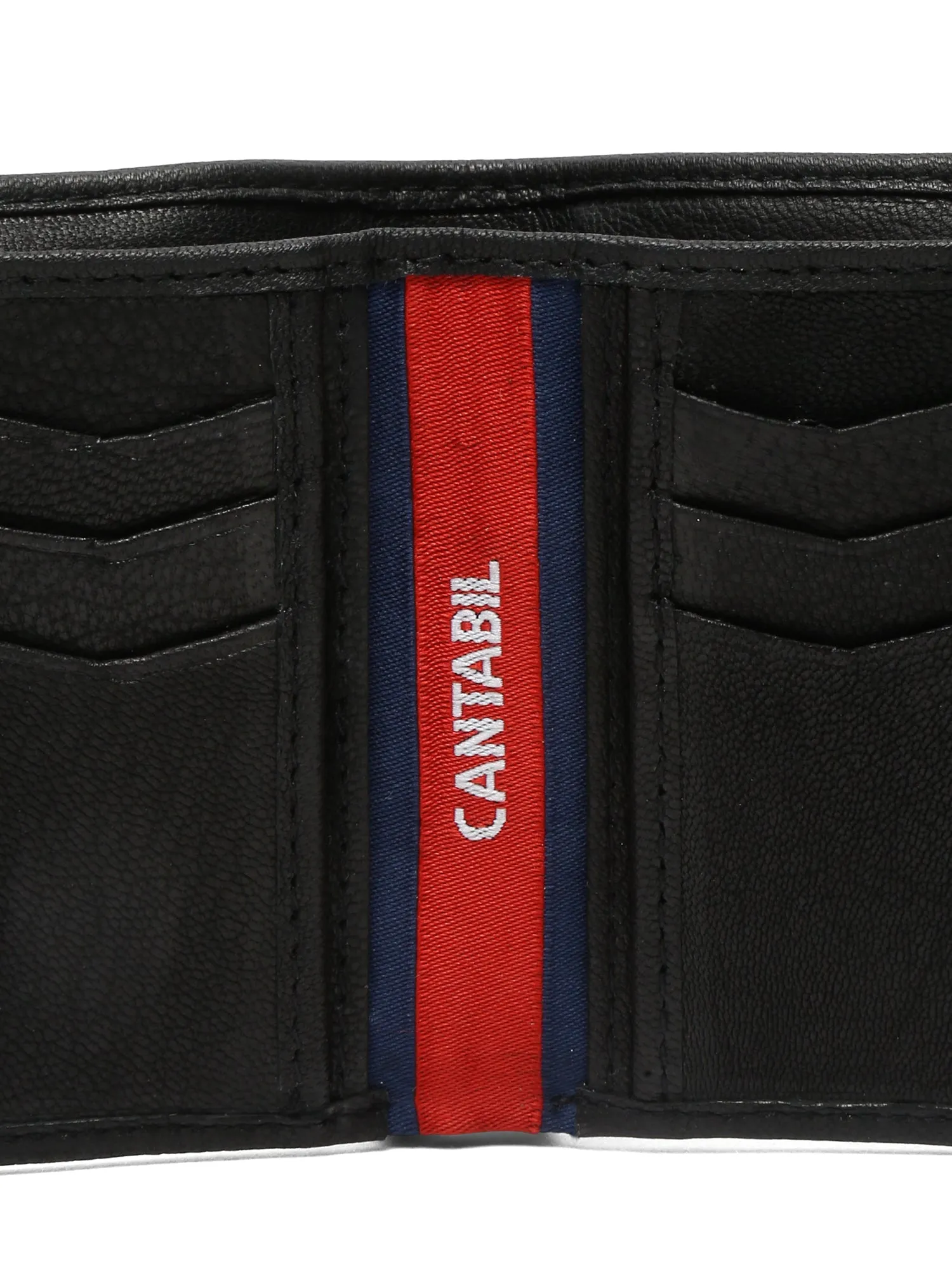 Men Black Bifold Wallet