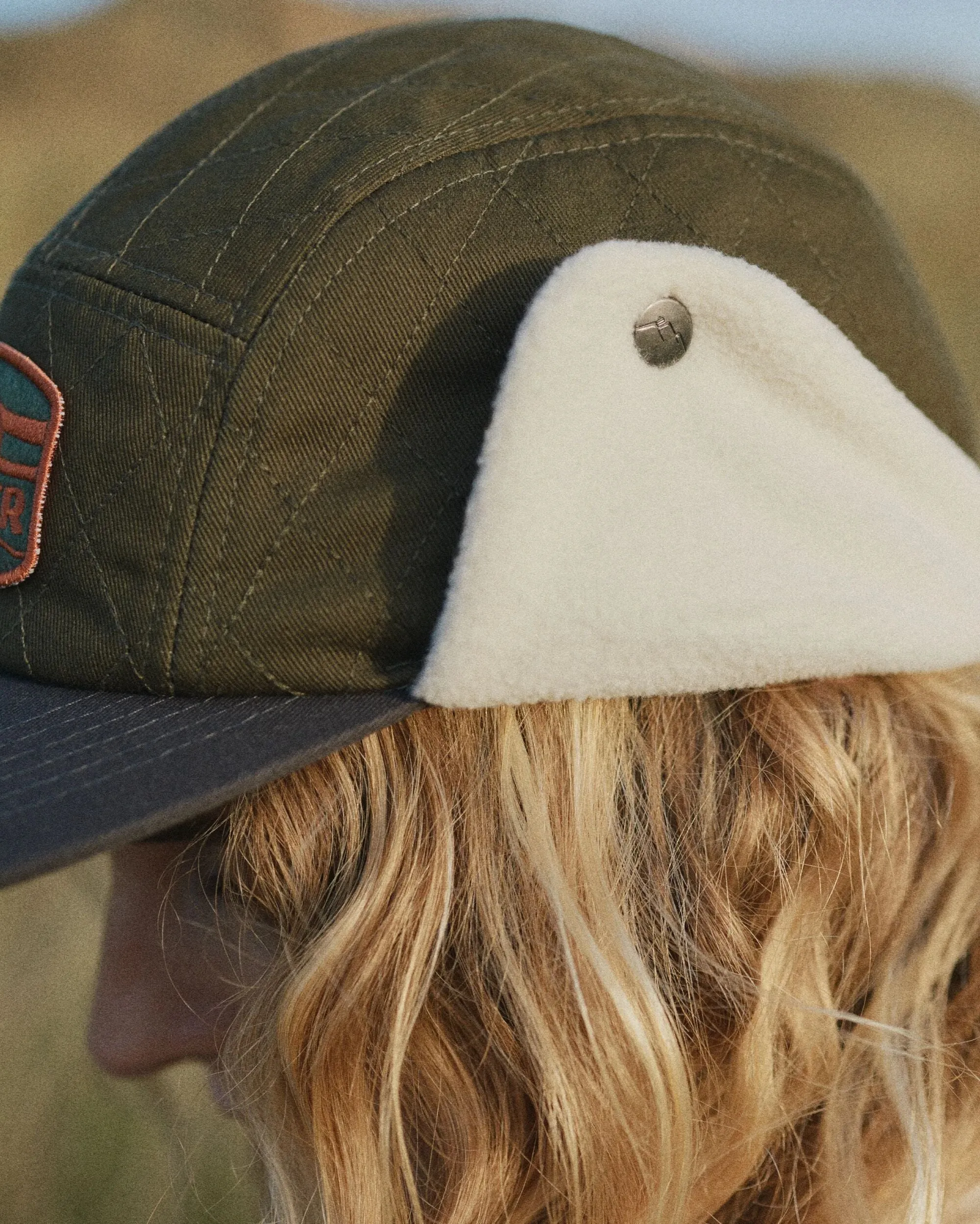 Nightfall Recycled Polar Fleece Lined Hat - Dusty Olive