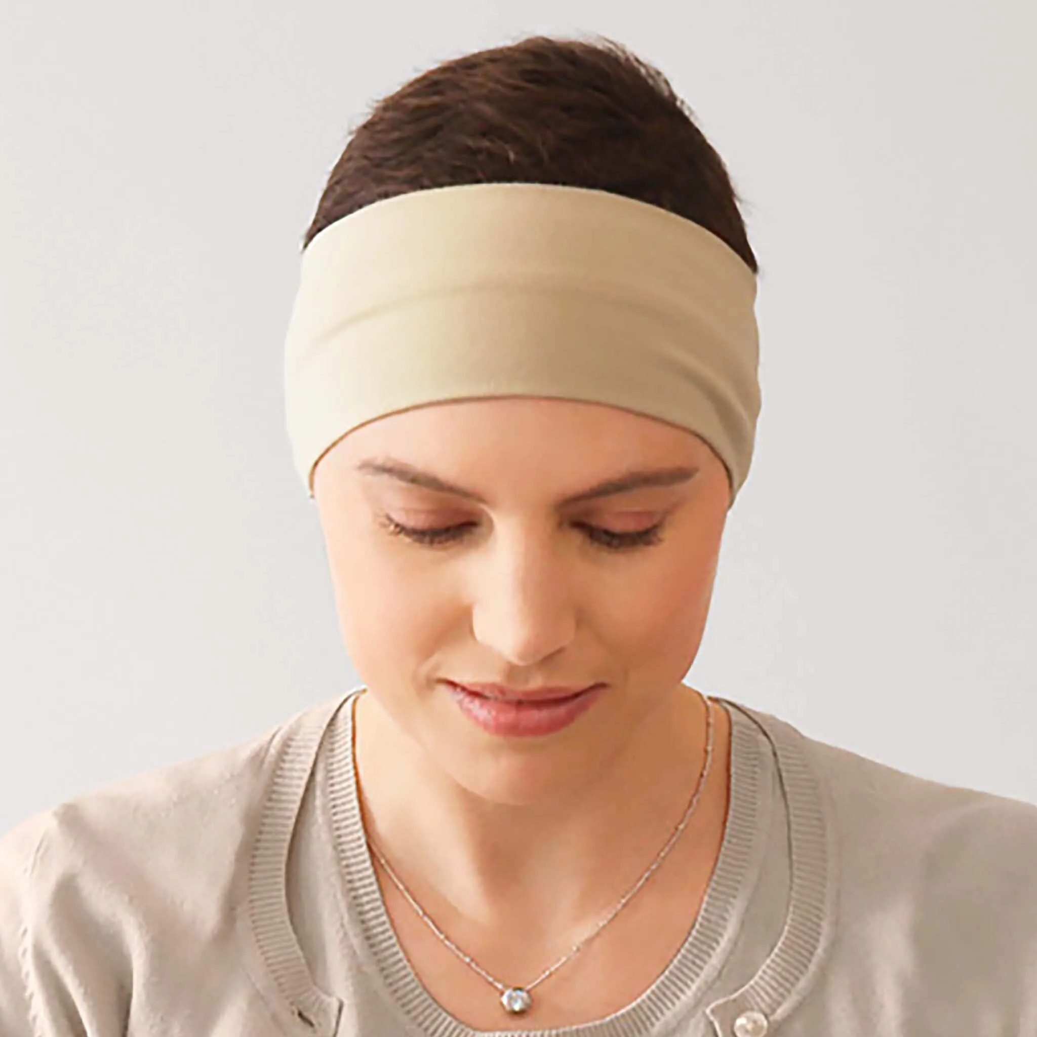 Pack of Four Bamboo Knit Headbands