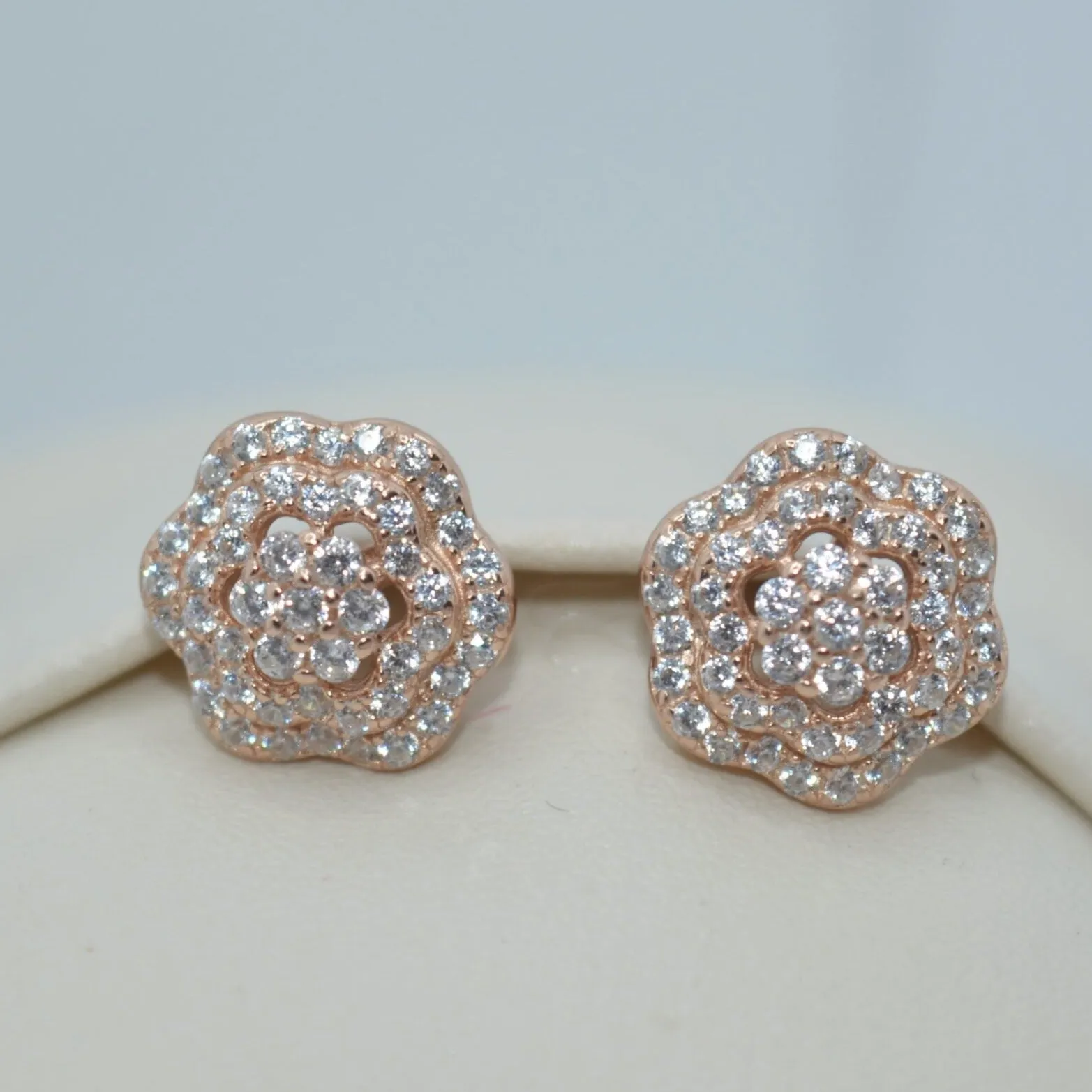Rose Petal Elegance Earrings