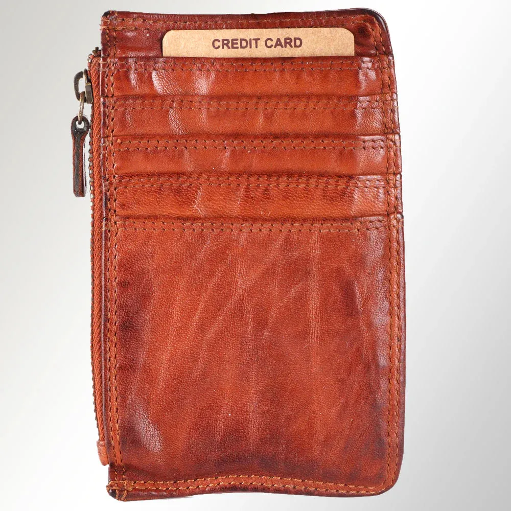 Spaghetti Western Vintage Leather Card-Holder