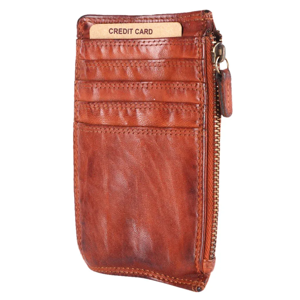 Spaghetti Western Vintage Leather Card-Holder
