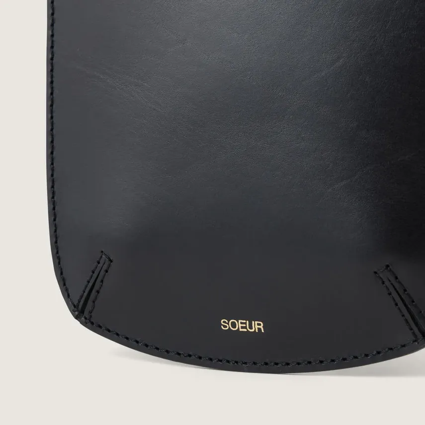 Union Clutch Bag (Black)