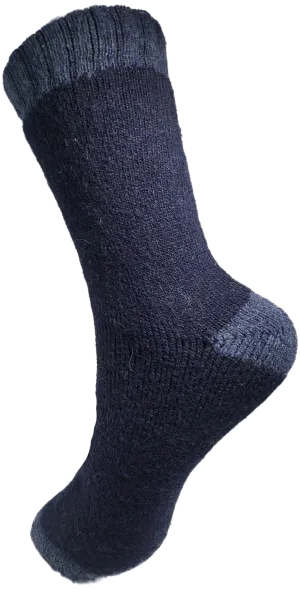 VERA TUCCI BLUE CONTRAST MEN'S THERMAL WINTER SOCKS RMD2305-10-3 NEW FOR AW23!