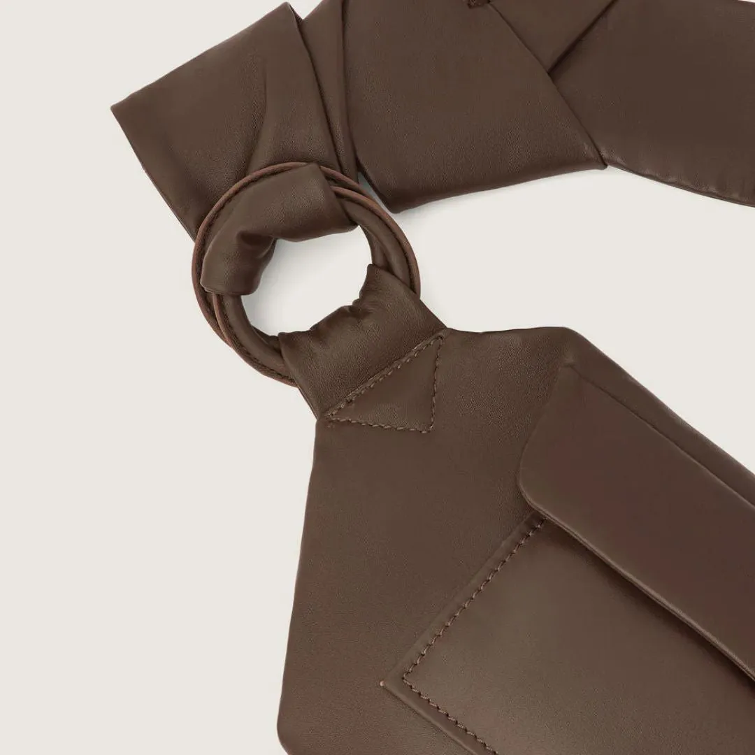 Volterra Bum Bag (Dark Brown)